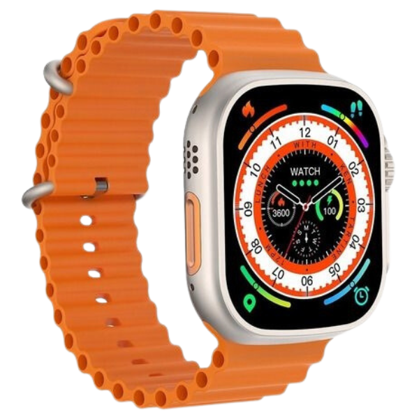 Relógio Smartwatch X8 Ultra Tela HD 49mm Laranja