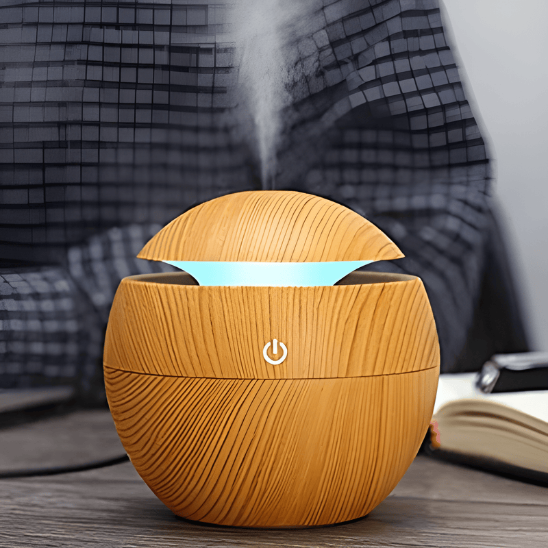 Mini Umidificador de Ar Ultrasonic Portátil com Led