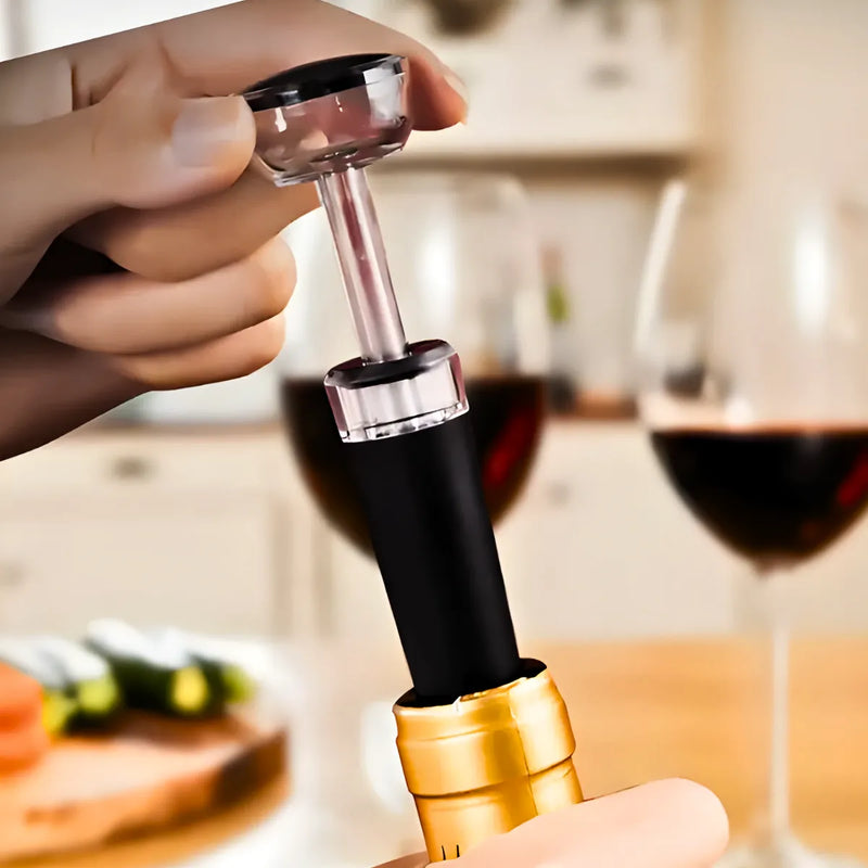 Kit Abridor de Vinho Elétrico Automático