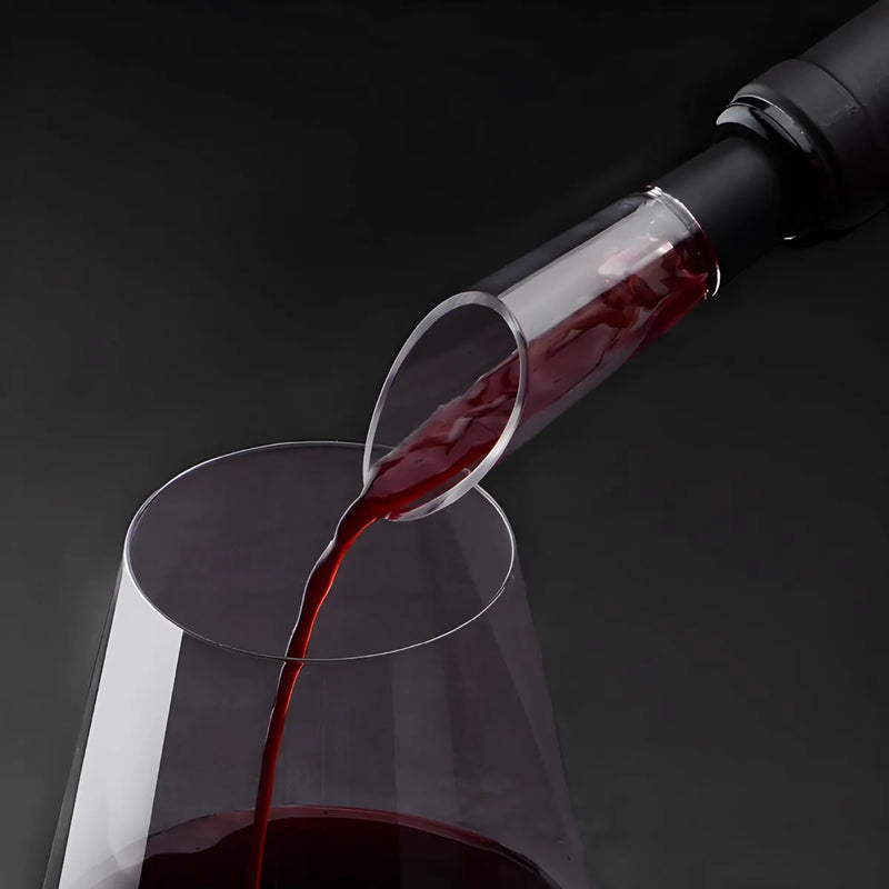 Kit Abridor de Vinho Elétrico Automático