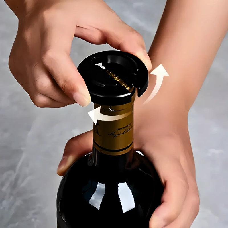 Kit Abridor de Vinho Elétrico Automático