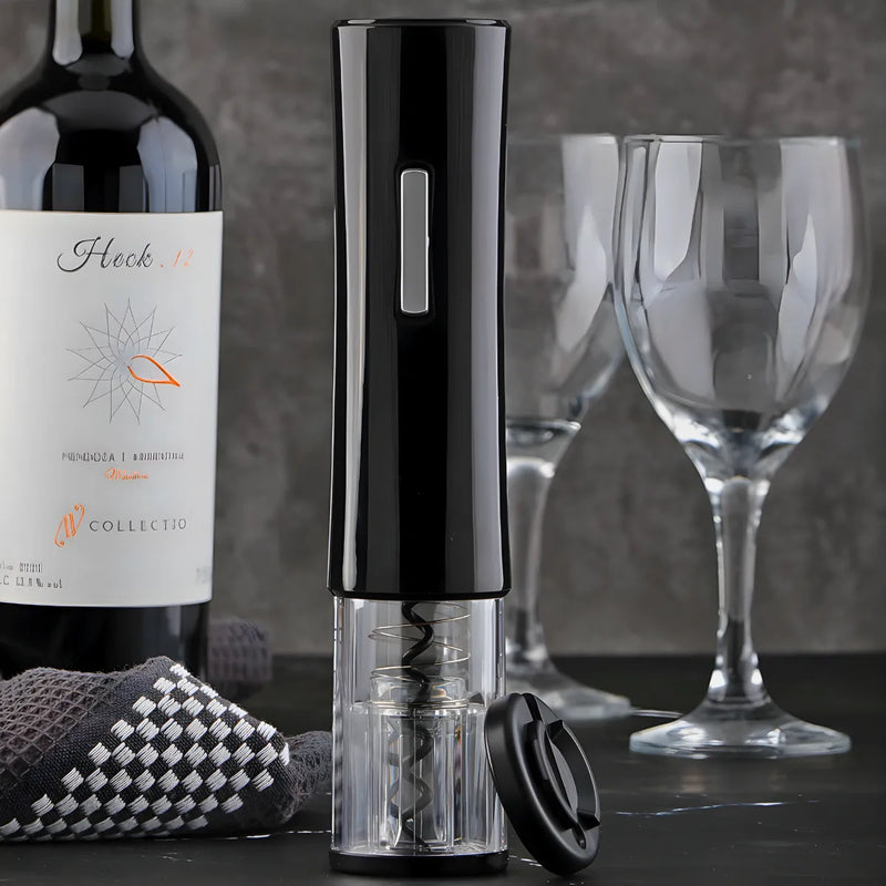 Kit Abridor de Vinho Elétrico Automático