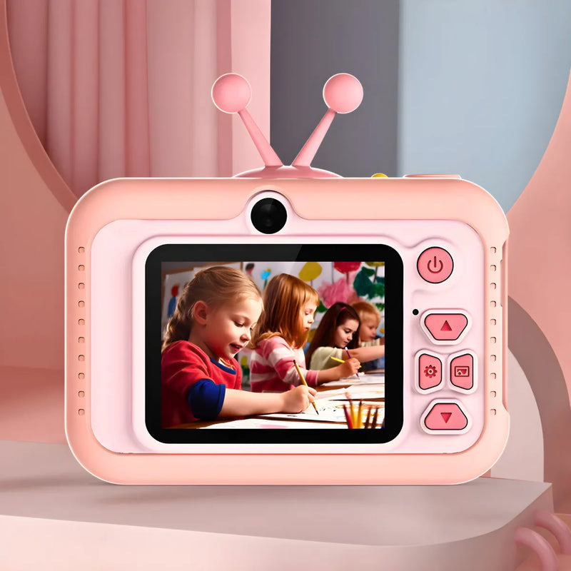 Câmera Digital Infantil Capa Anti-Queda