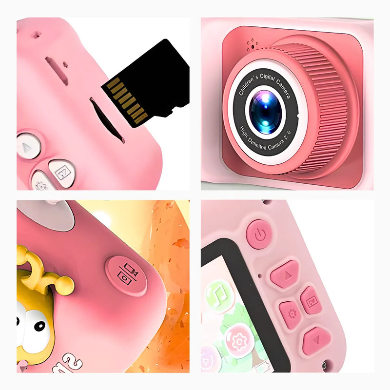 Câmera Digital Infantil Capa Anti-Queda