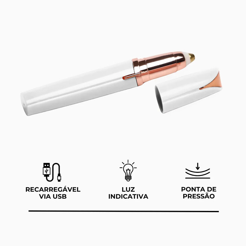 Caneta Depiladora Indolor para Sobrancelhas