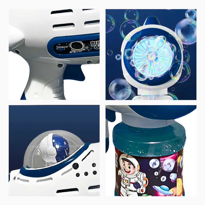Pistola Bolhas de Sabão Espacial Astronauta
