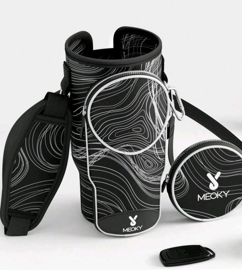 Bolsa Bag de Neoprene com Alça de Ombro, Capa Isolante para Copo 40 oz.