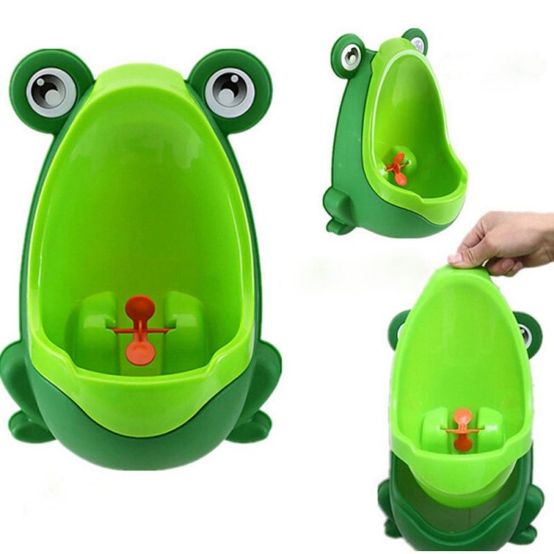 Mictório Sanitário Infantil Ventosa Xixi Sapinho Verde