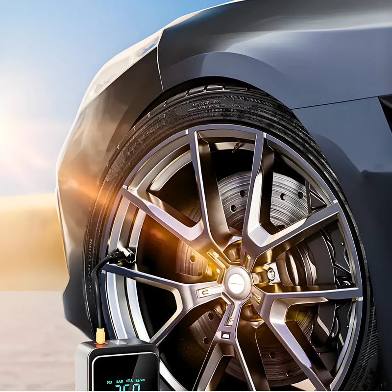 Bomba de Ar Portátil Automotiva sem Fio