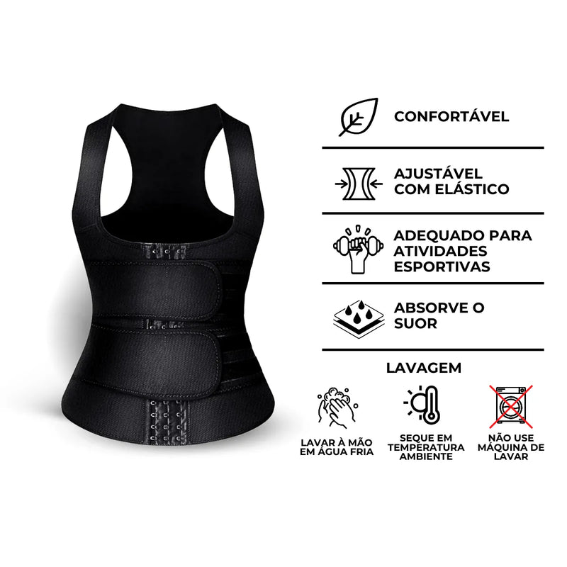 Cinta Feminina Abdominal Modeladora Redutora GG
